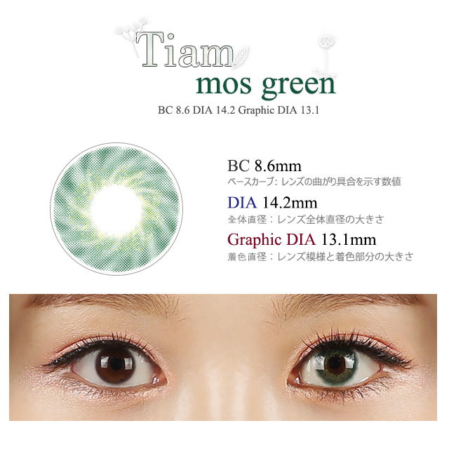 ティアムモスグリーン(Tiam mos green)