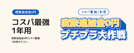 1年用カラコンプチプラ大作戦