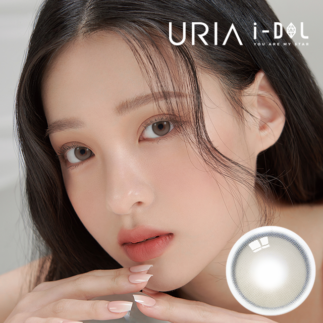 新1day【URIA i-DOLアイドルレンズ】YURIAL EARL GREY 1DAY・ユリアルワンデーアールグレー 1日用