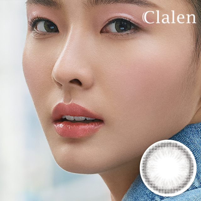 Clalen O2O2 Natural Gray EX 1ヶ月 14.2mm