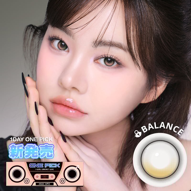 MITUNO カラコン 【予約：6月上旬発送予定】ONE PICK バランス ゴールデンアワー軸固定 [ 1DAY ] 