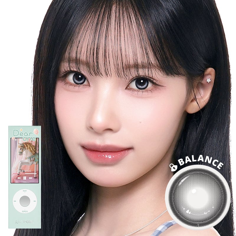 MITUNO カラコン ＜先行販売＞ONE PICK・Dear One ディアグレー [1DAY]  軸固定