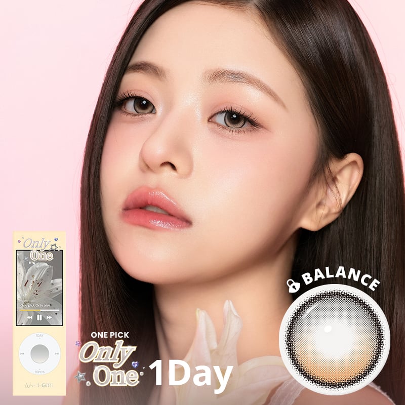 MITUNO カラコン ONE PICK・Only One ダスティブラウン [1DAY] 軸固定