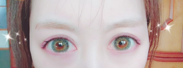 【1+1】トゥルーアイグレー[Ture eye Gray]1年用 14.5mm